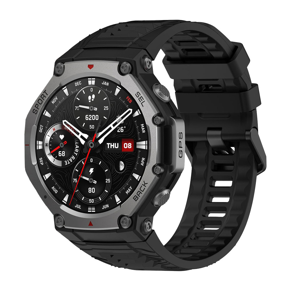 Blavec Smartwatch M-04 Falcon AMOLED GPS Voice Call (SWM04-GP) graphite + 1 rihm