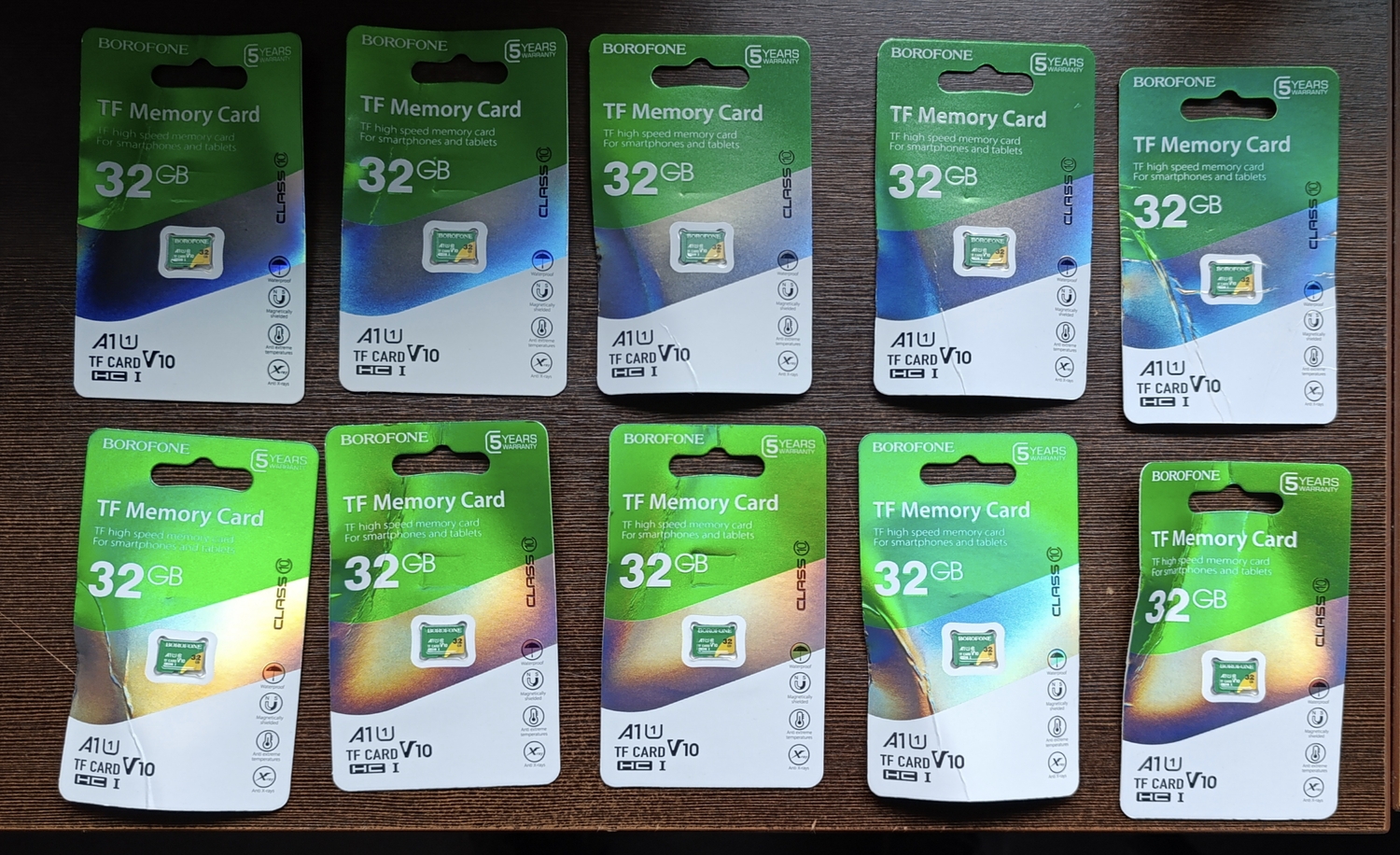 Borofone Memory card MicroSD 256GB SDXC U3 Class10 100MB/s (damaged packaging)