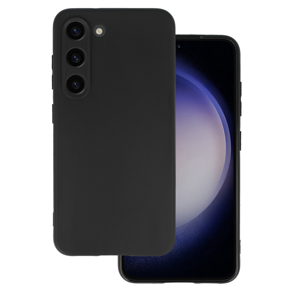 Taga Ümbris MATT jaoks SAMSUNG GALAXY S23 must