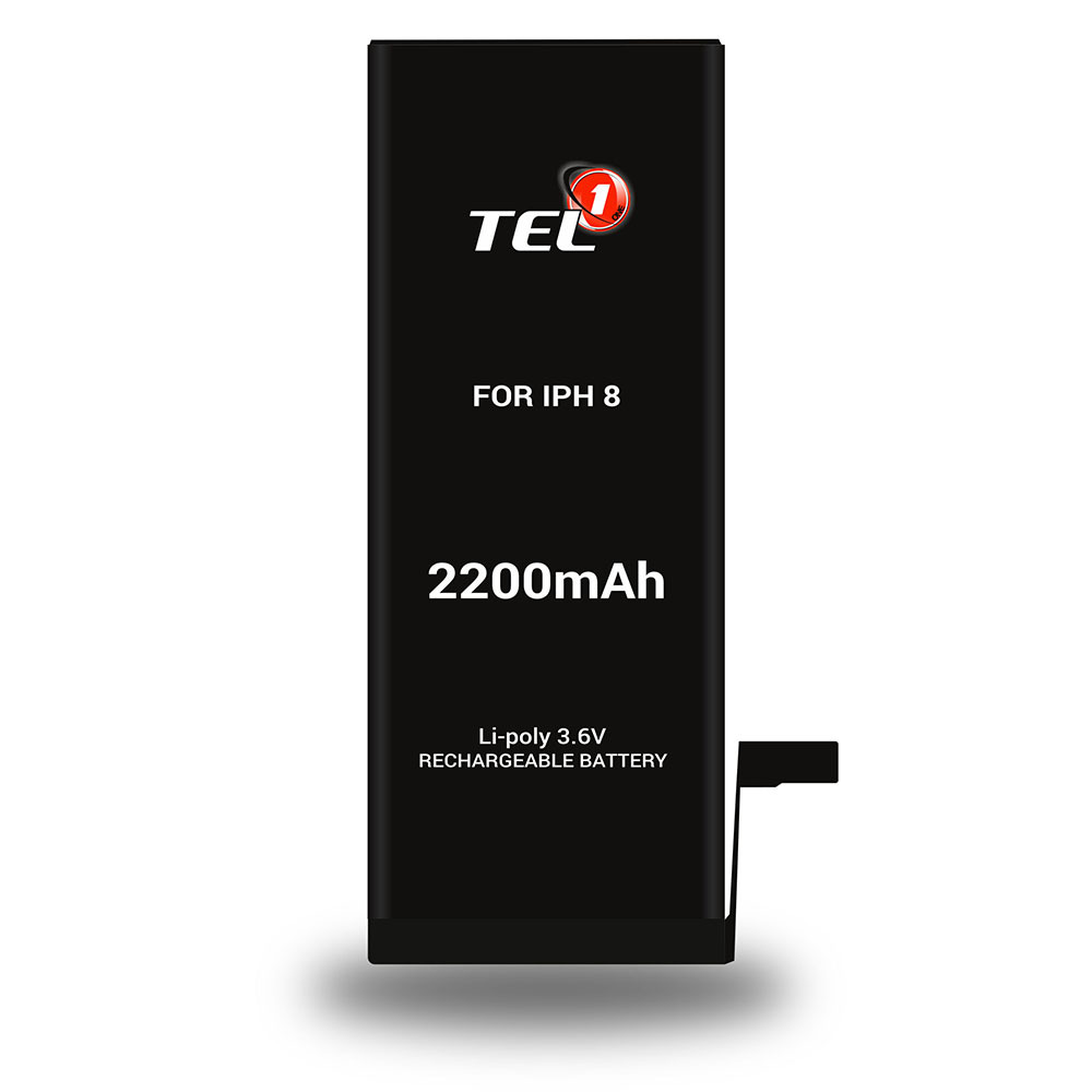 Tel1 Aku jaoks Iphone 8 2200mAh Li-poly