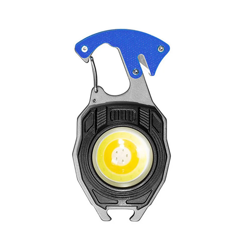 Mini flashlight LED keychain W5147 Type C koos 2 screwdriver bits sinine