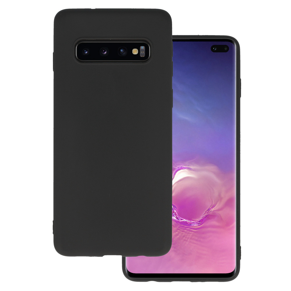 Taga Ümbris MATT jaoks SAMSUNG GALAXY S10 must