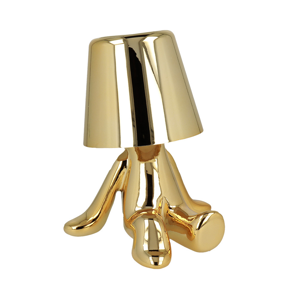 Night lamp Golden Man disain D