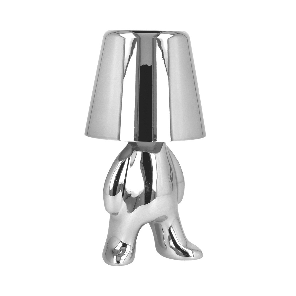 Night lamp hõbedane Man disain A