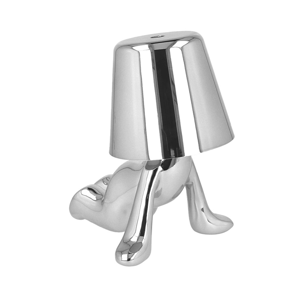 Night lamp hõbedane Man disain E