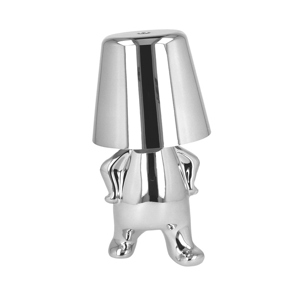 Night lamp hõbedane Man disain F