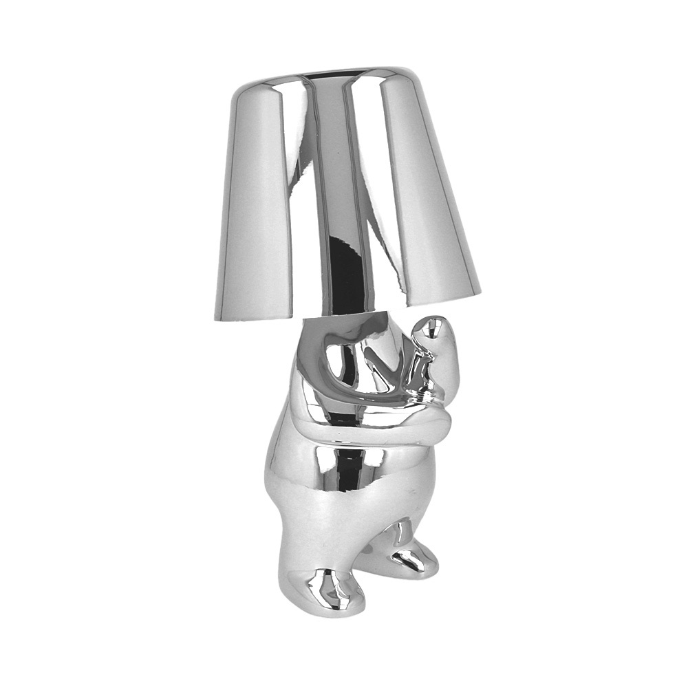 Night lamp hõbedane Man disain G