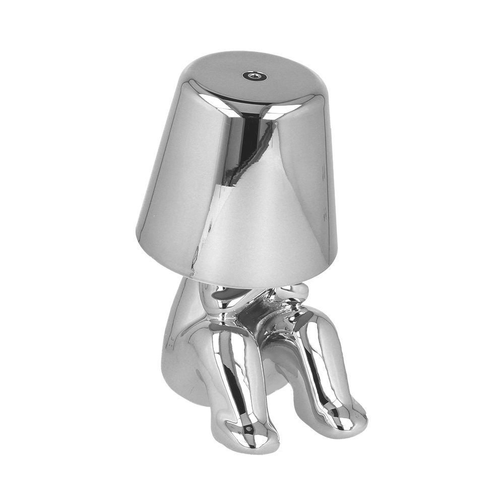 Night lamp hõbedane Man disain I