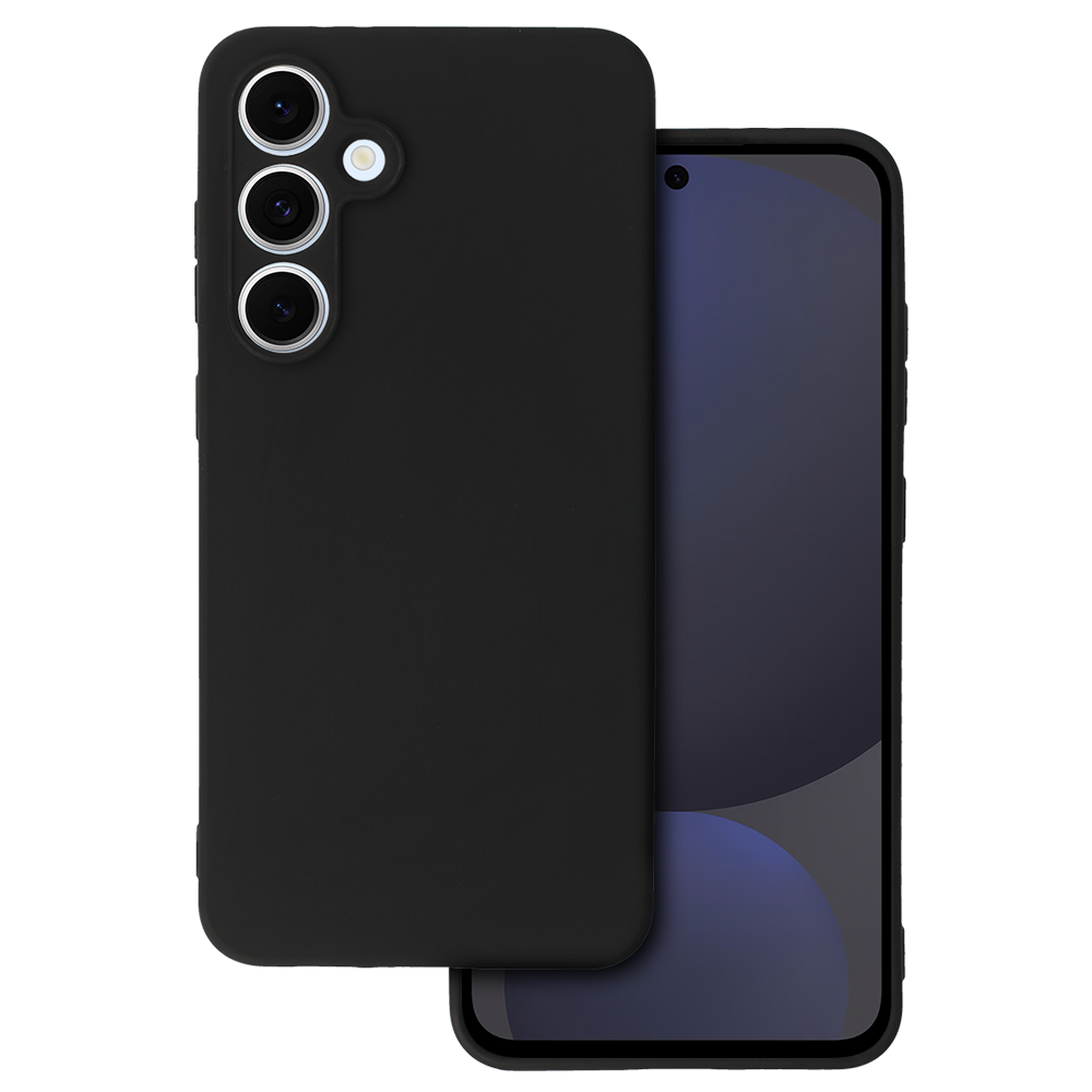 Taga Ümbris MATT jaoks SAMSUNG GALAXY S24 FE must