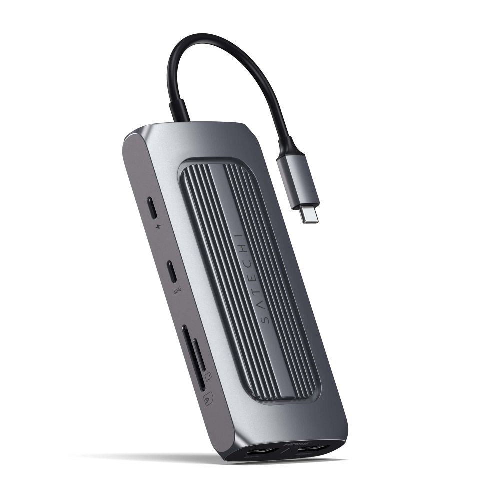 Adapter HUB 8in1 USB C Satechi ST-UCMXAM space hall