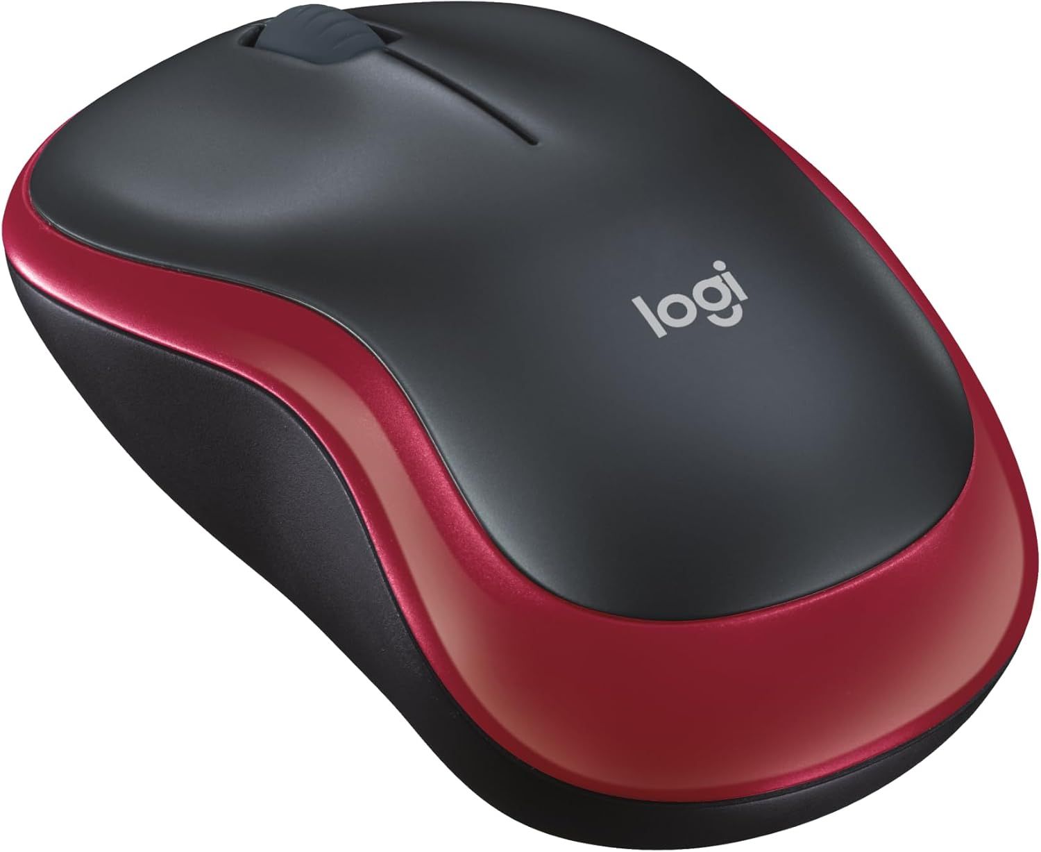 Traadita hiir Logitech 2,4G 1000 dpi M185 punane