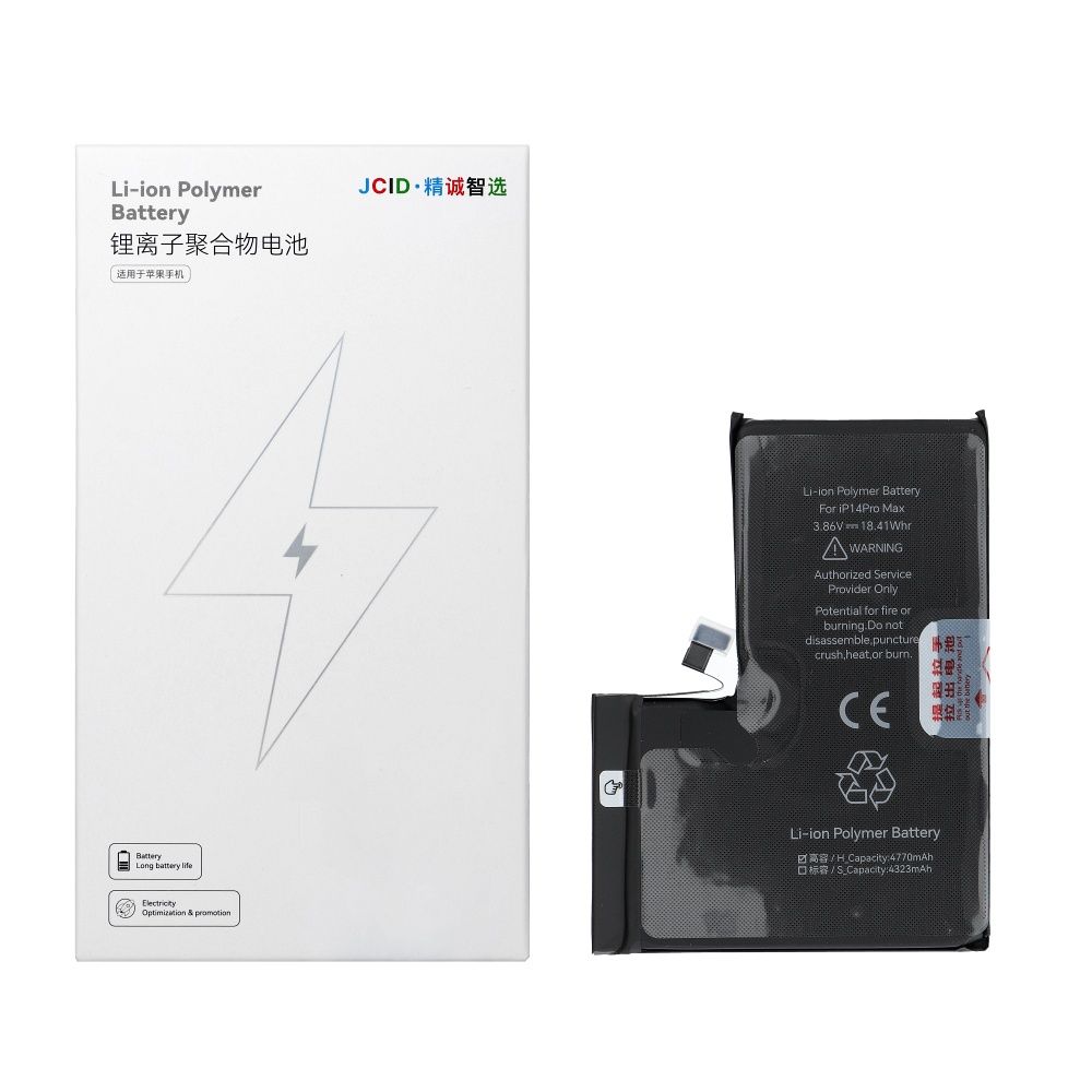 JCID Battery jaoks iPhone 14 Pro Max 4770 mAh (high capacity)