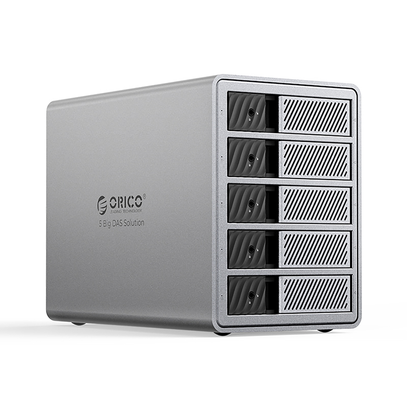 Orico 9858T3 5 Big DAS Solution ProThunder kettamassiiv Thunderbolt 3-ga 5 x 2.5"/3.5" SATA HDD/SSD jaoks - hall