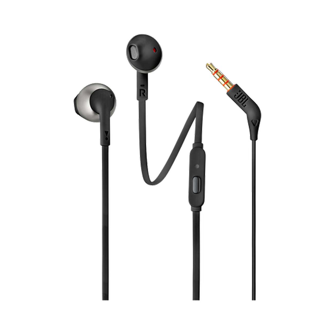 JBL T205 Juhtmega kõrvaklapid Mini Jack 3.5mm - mustad