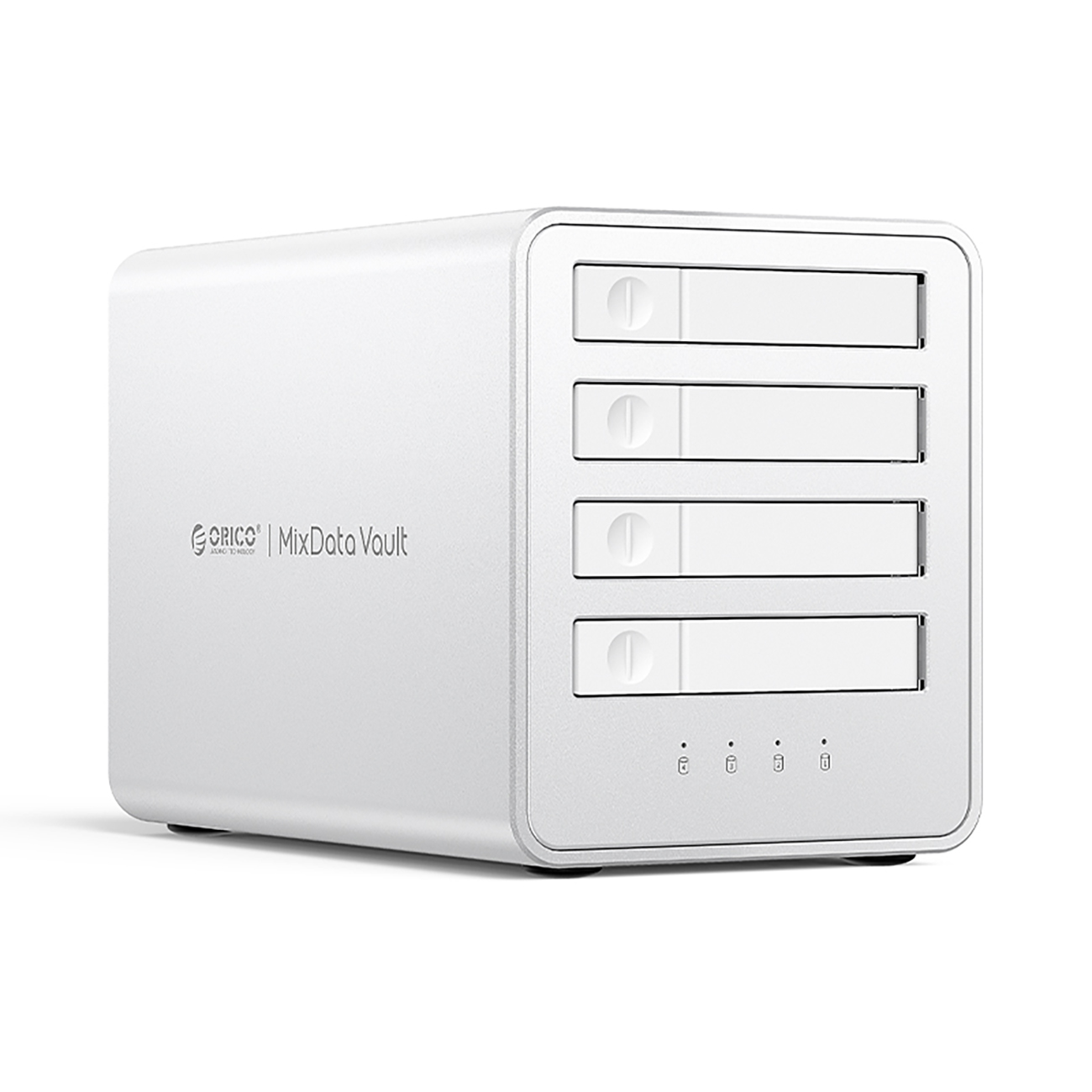 Orico 8848RC3 DAS seeria 4-pesaline 2.5" HDD/SSD kettamassiiv - valge