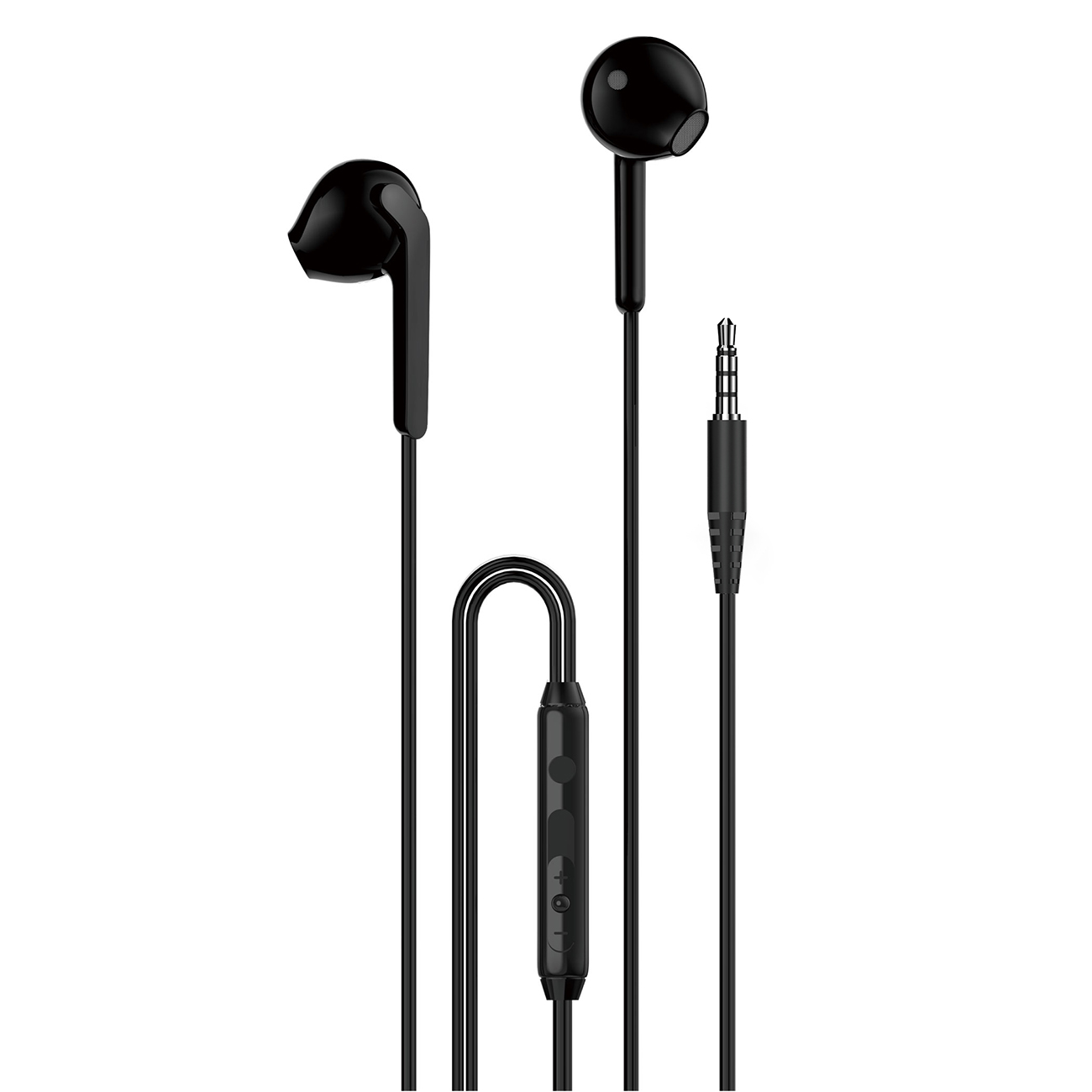 Dudao X3 in-ear kõrvaklapid, juhtmega, mini jack 3.5mm - must