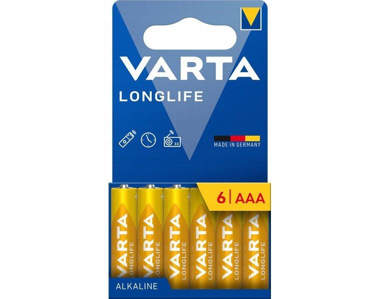 VARTA leelispatarei R3 (AAA) Longlife 6 tk