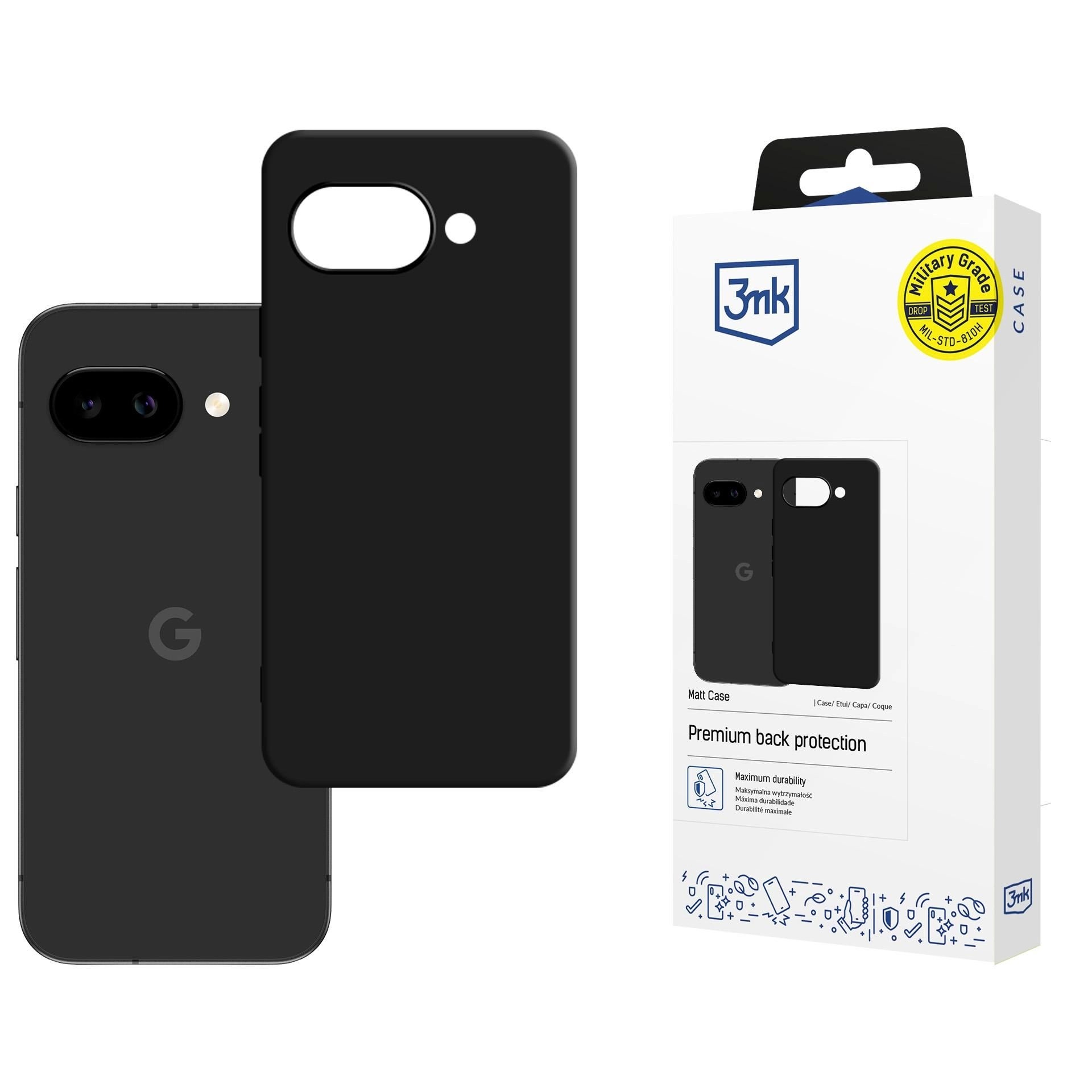 Ümbris 3mk Matt Case Google Pixel 10a must