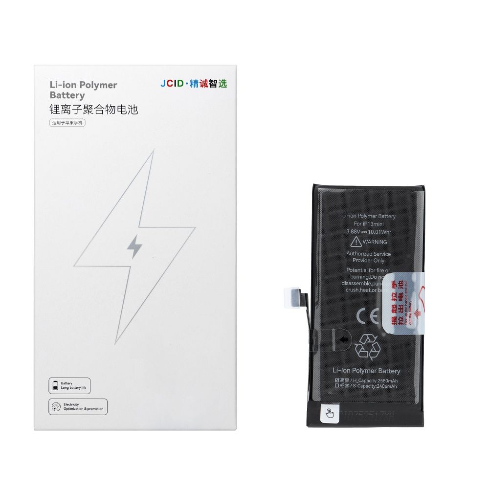 JCID Battery jaoks iPhone 13 Mini 2580 mAh (high capacity)