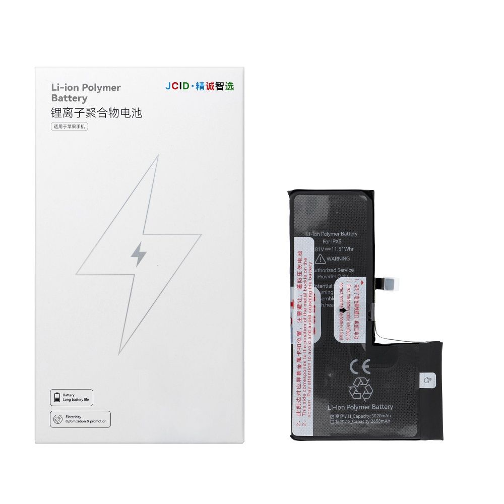 JCID Battery jaoks iPhone Xs 3020 mAh (high capacity)