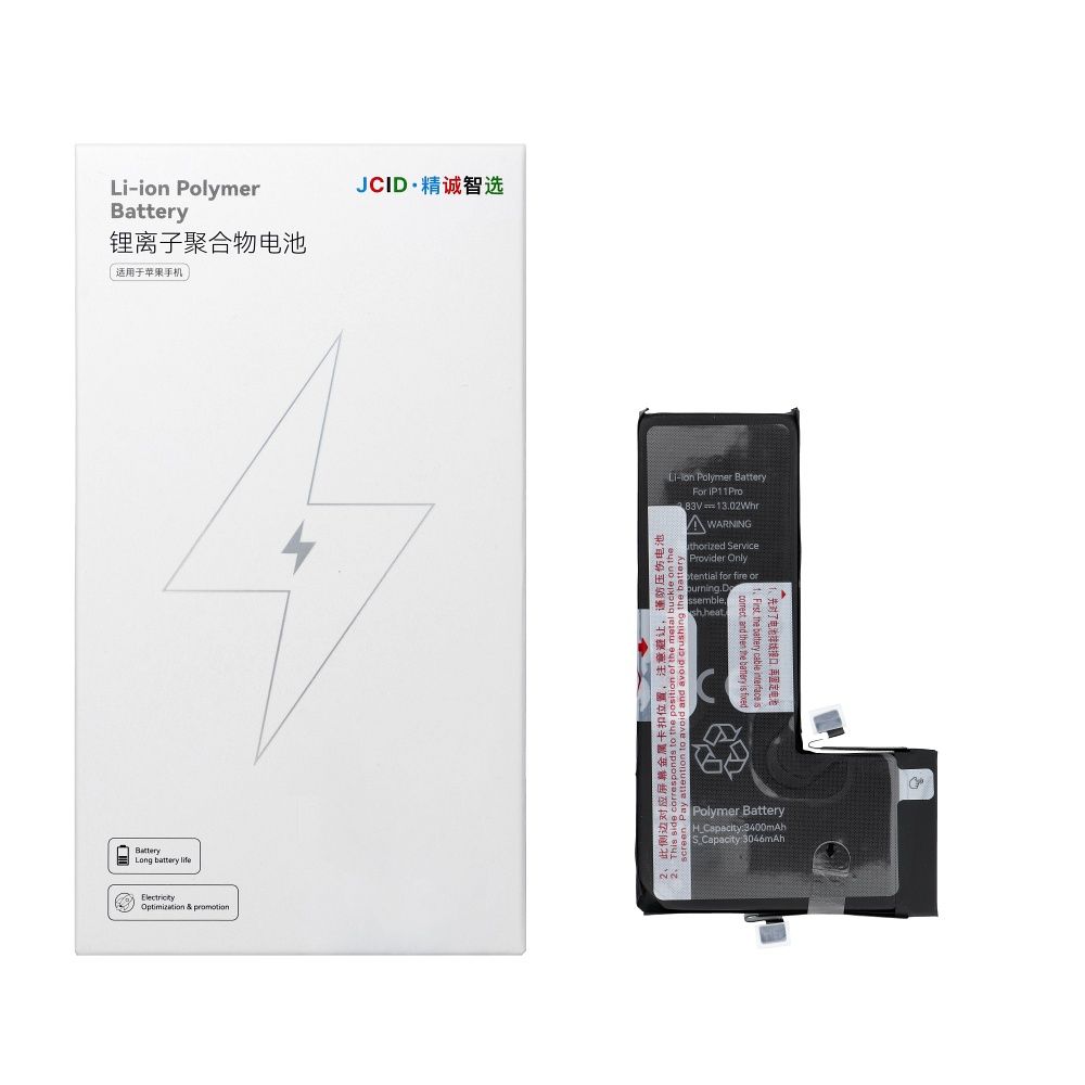 JCID Battery jaoks iPhone 11 Pro 3400 mAh (high capacity)