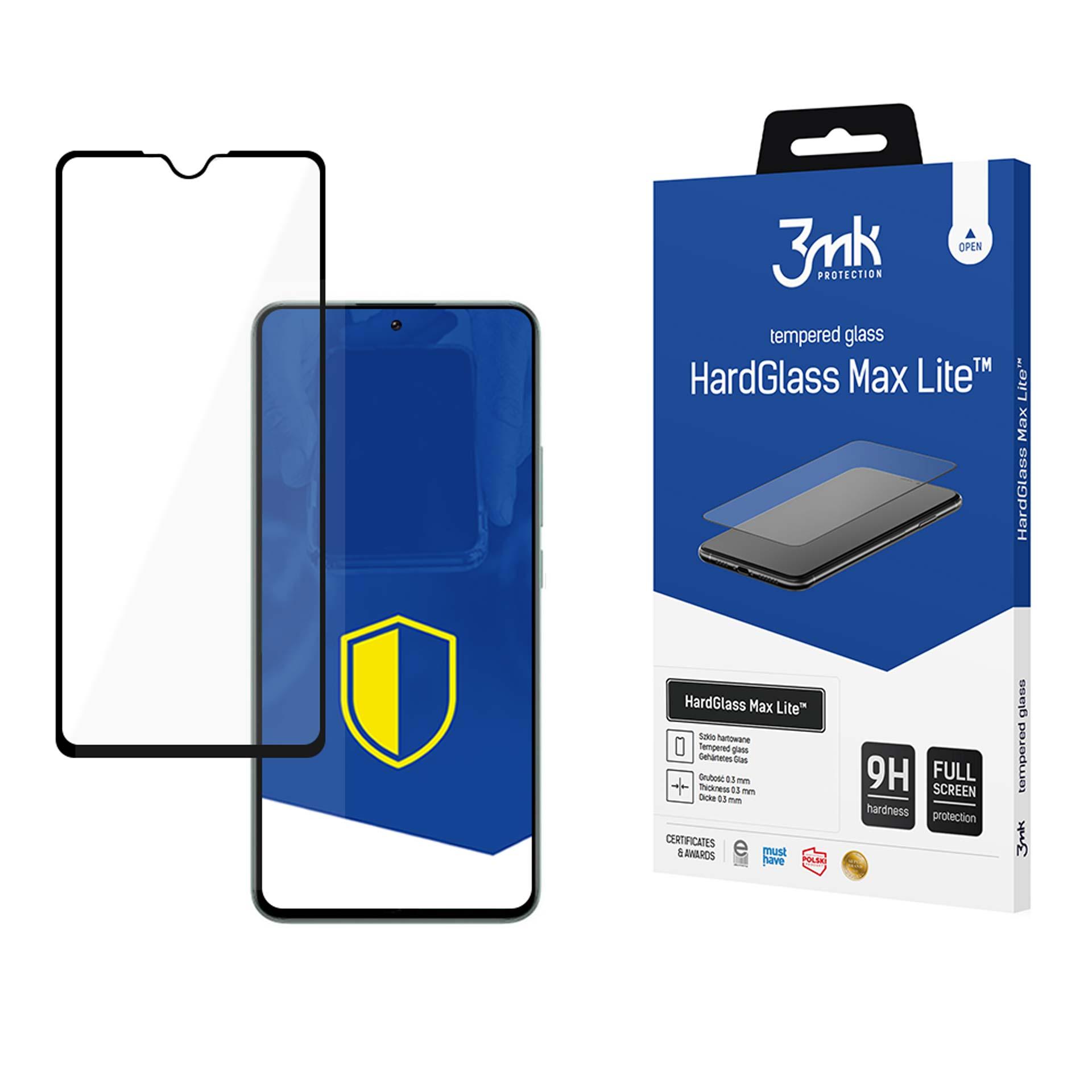 3mk HardGlass Max Lite Karastatud klaas for Motorola Moto G34