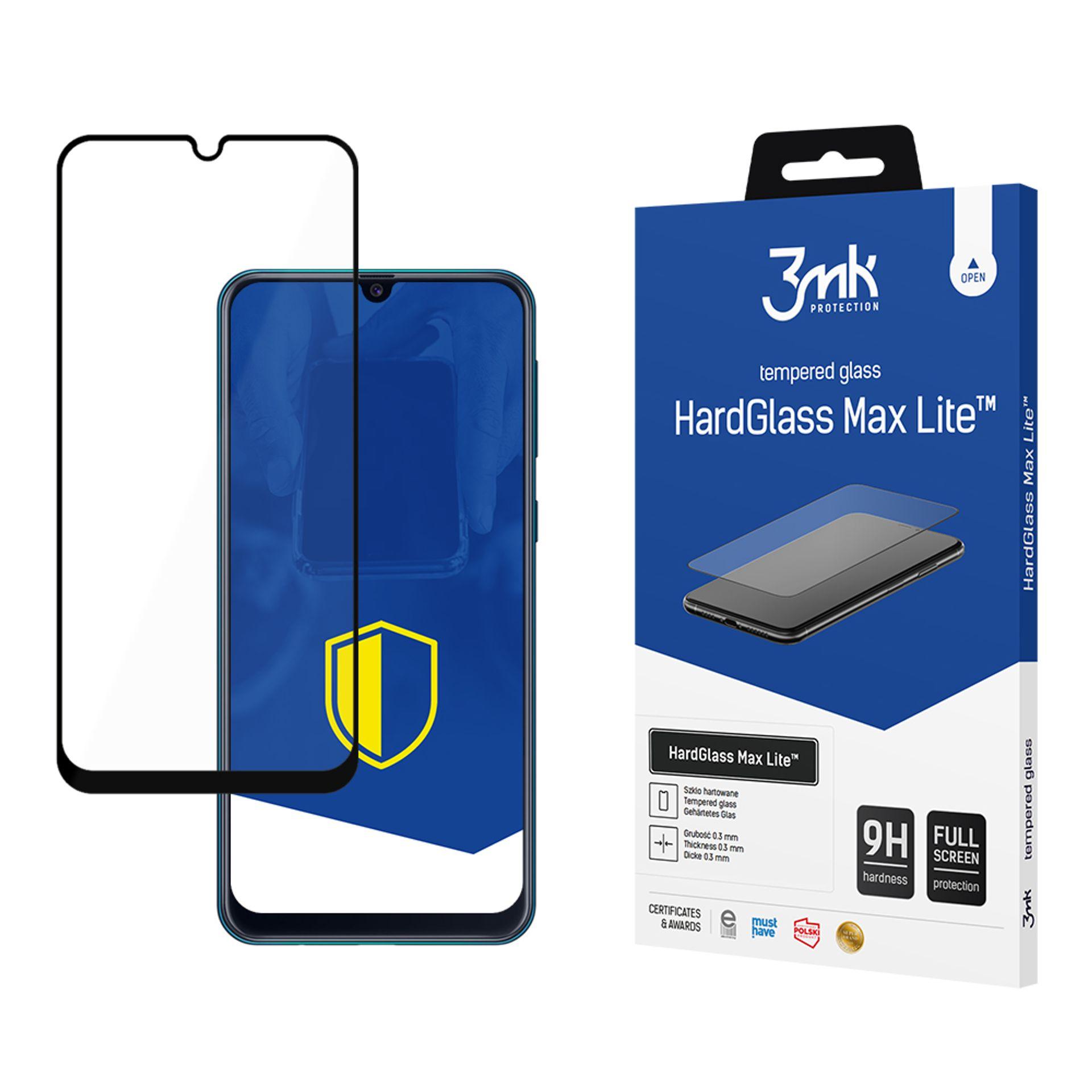 3mk HardGlass Max Lite must Karastatud klaas for Samsung Galaxy M31 / M31 Prime