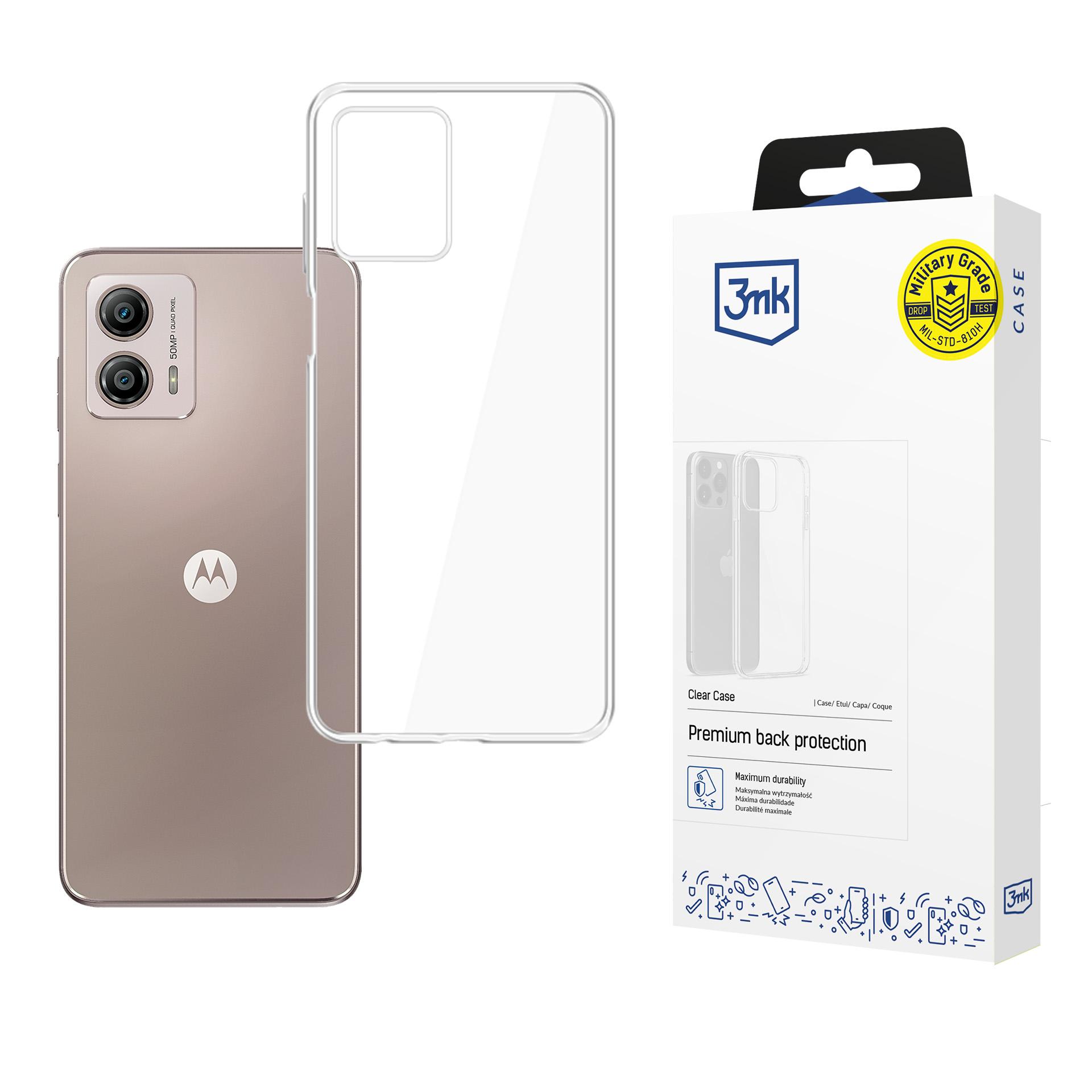 3mk Clear Ümbris for Motorola Moto G53 - läbipaistev
