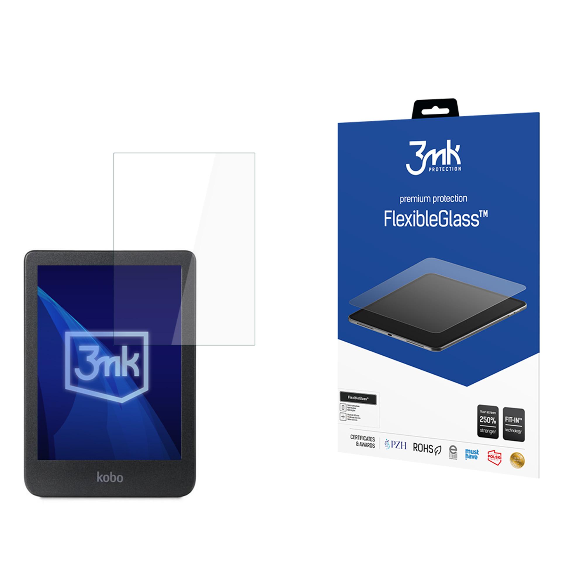 3mk FlexibleGlass hübriidklaas Kobo Clara Colour 6 jaoks