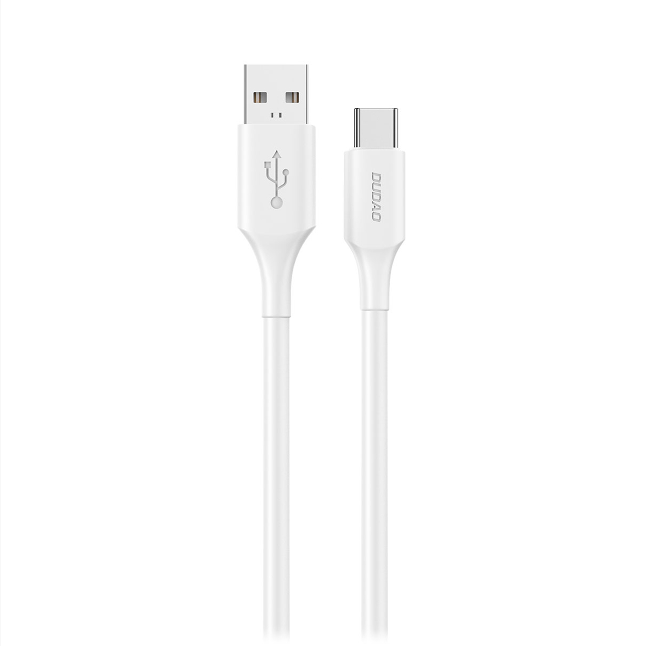 Dudao L2sT USB-A - USB-C 6A Kaabel 1.2m - valge