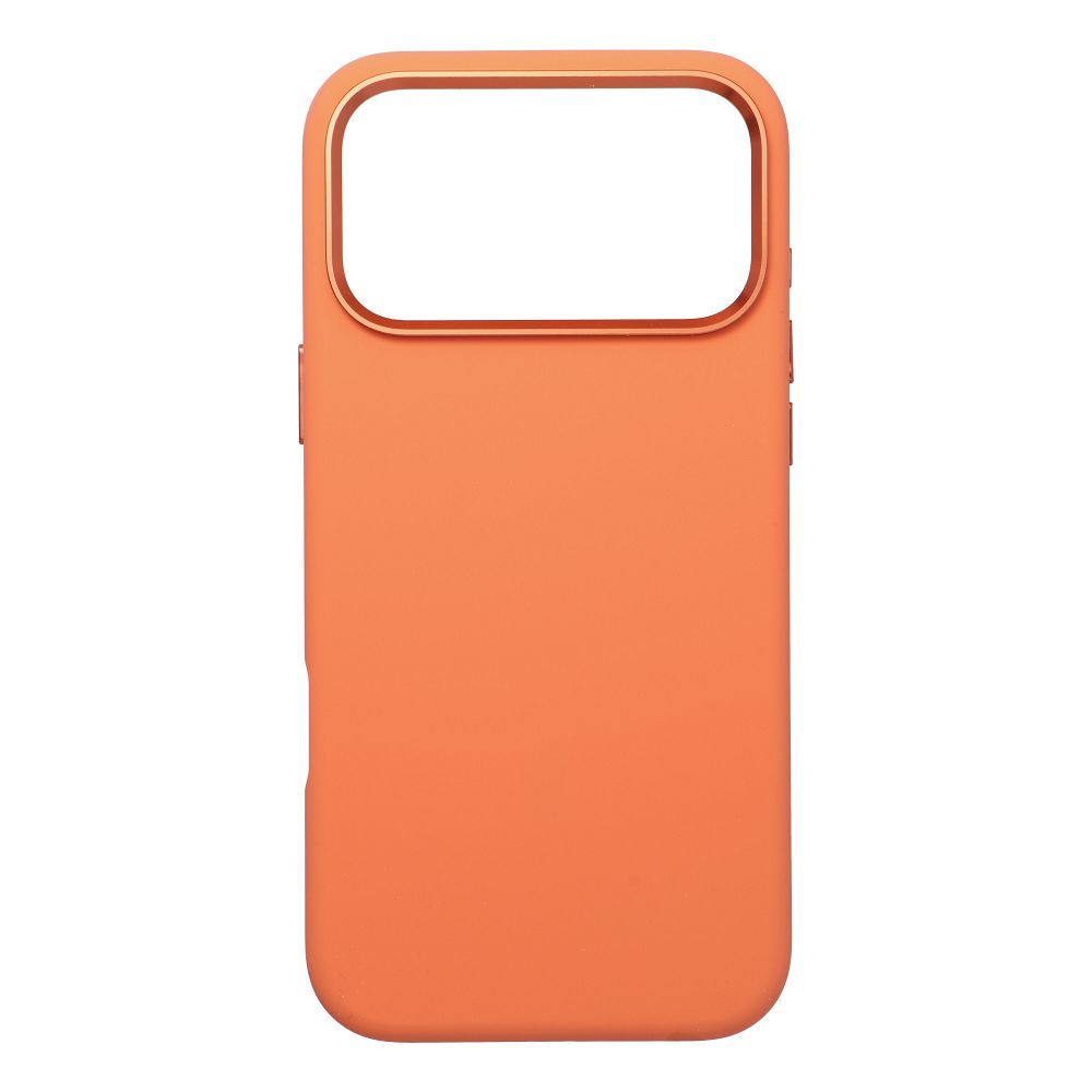 Korpus iPhone 17 PRO MAX Forcell F-Protect Frame Premium ühildub Magsafe oranžiga
