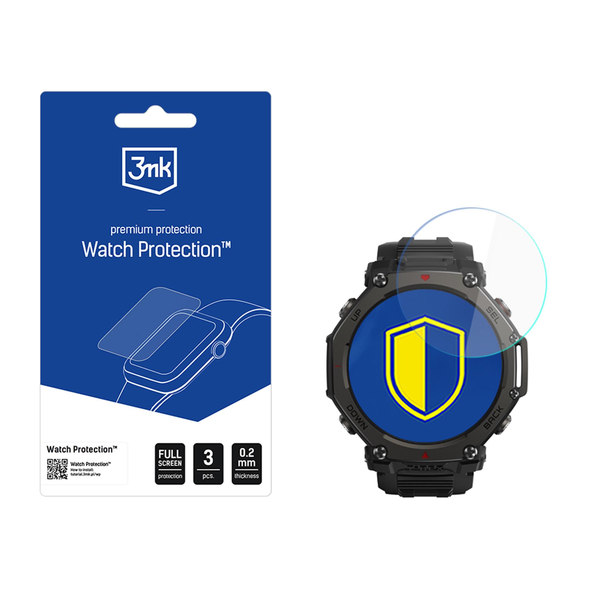 Hübriidklaas nutikella ekraanile 3mk Watch Protection FlexibleGlass for Amazfit T-Rex 3 Pro 48mm