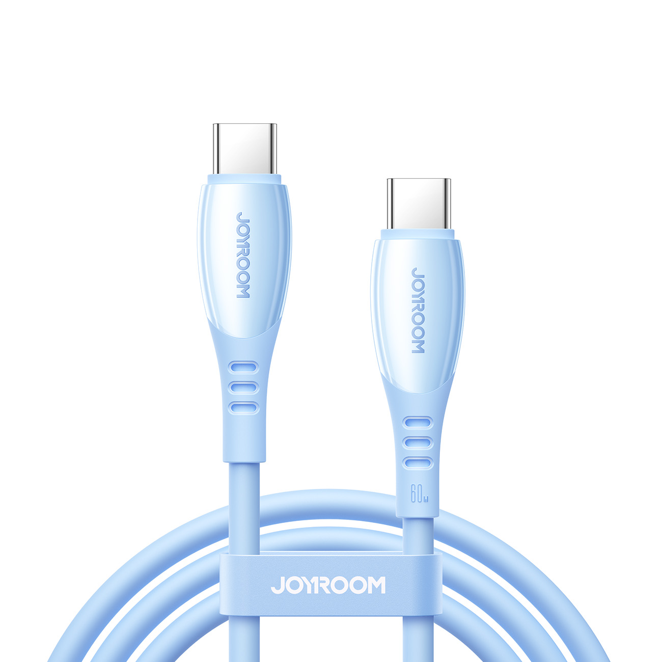 Joyroom S-A59 Vibrant Series 60W USB-C - USB-C kaabel 1.2m - sinine
