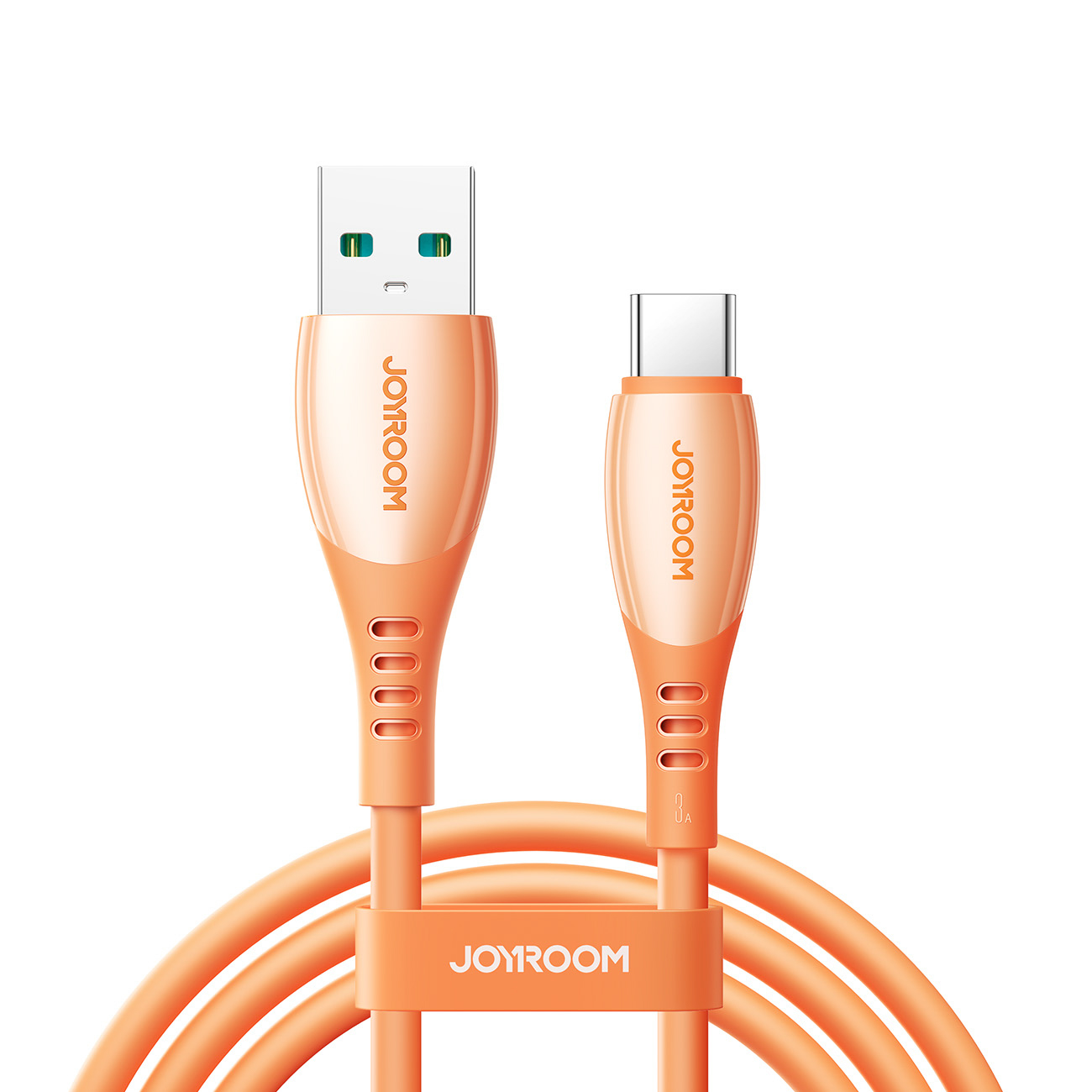 Joyroom S-A59 Vibrant Series 3A USB-A - USB-C Kaabel 1.2m - oranž