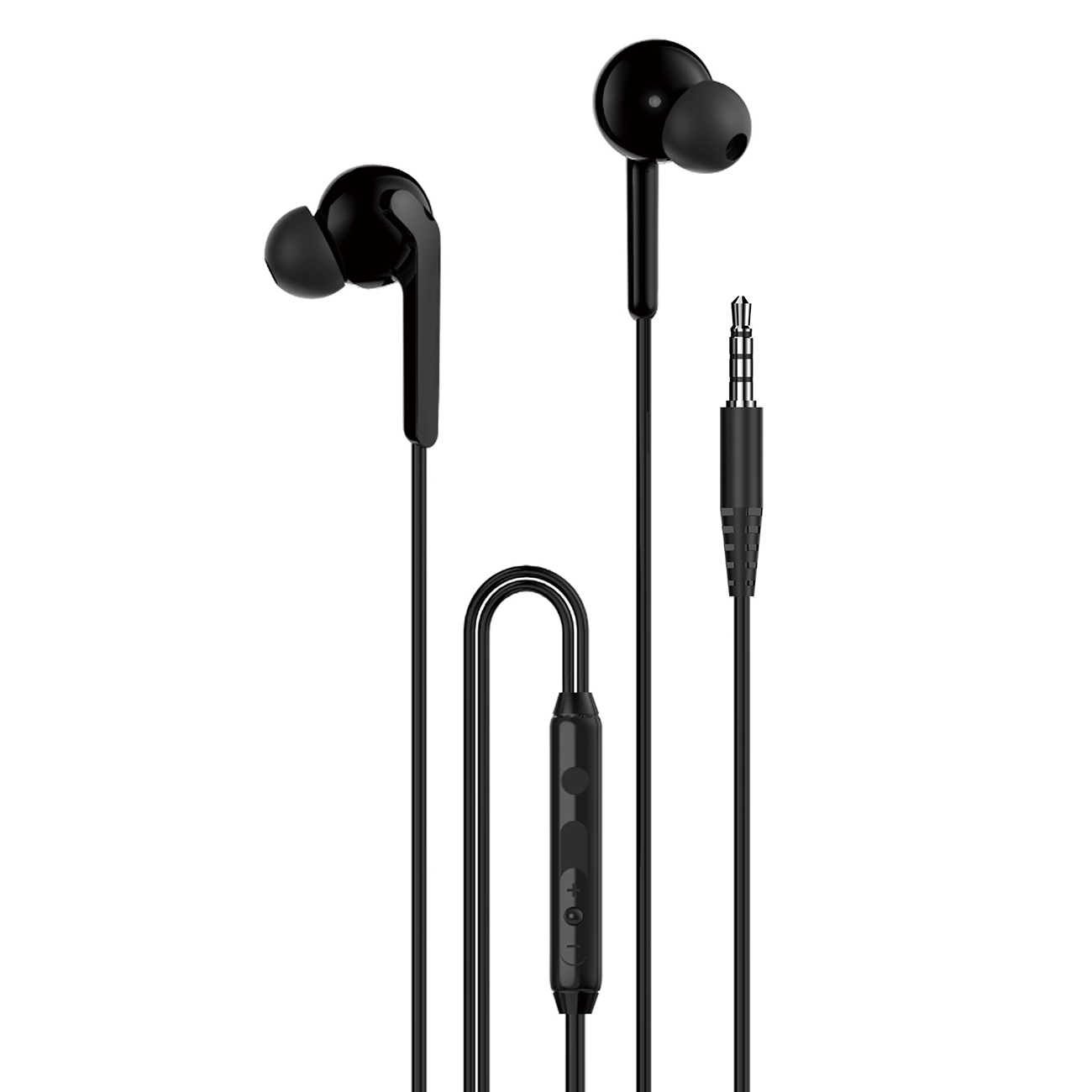 Dudao X3+ in-ear kõrvaklapid, wired, 3.5mm minijack - must