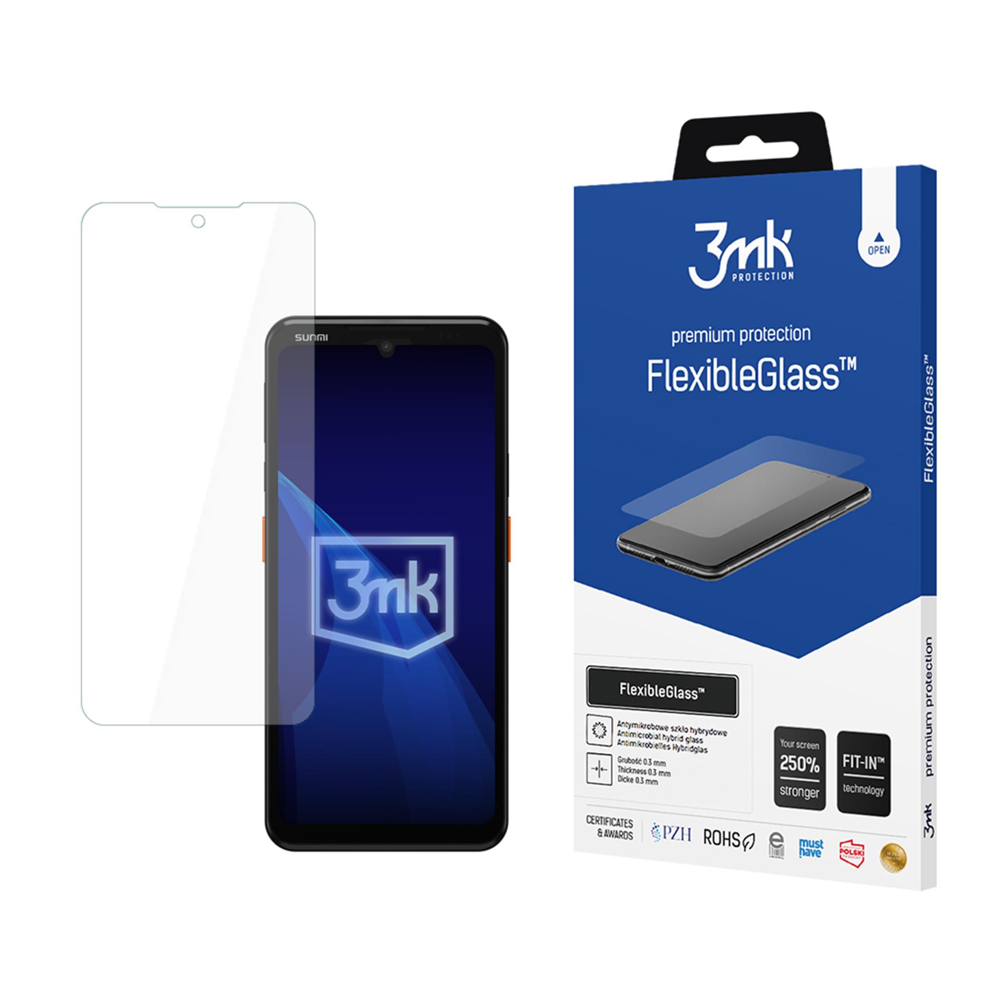 Hübriidklaas 3mk FlexibleGlass on SUNMI L3