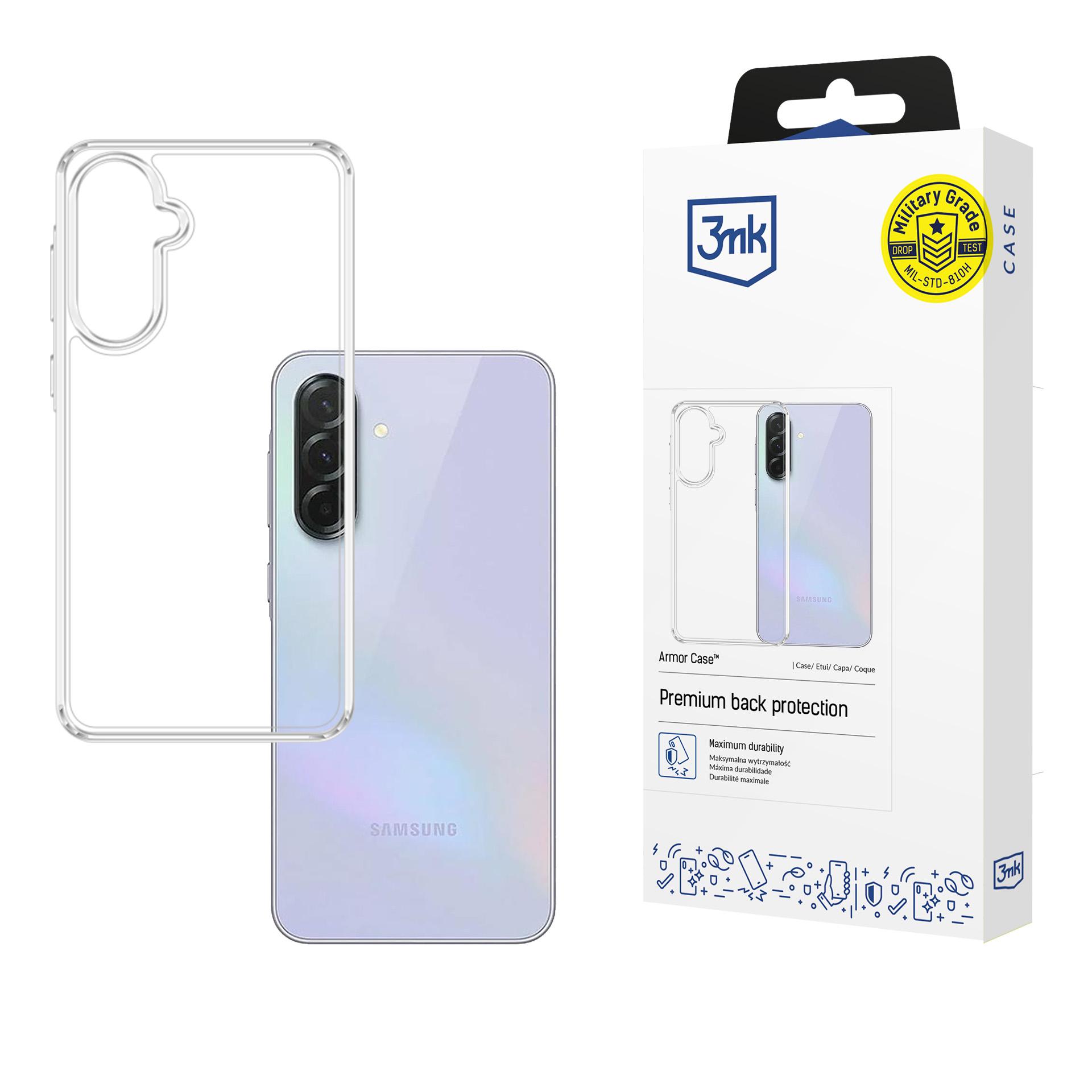 3mk Armor Ümbris for Samsung Galaxy A37 - läbipaistev