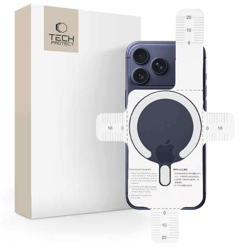 MagSafe Tech-Protect MMP-200 magnetrõngas telefonile - valge