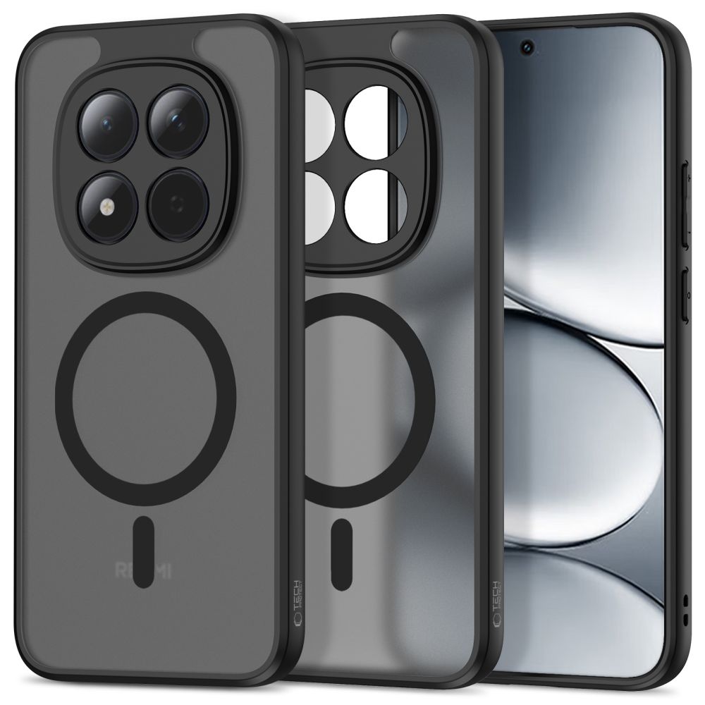 Tech-Protect MagMat MagSafe ümbris Xiaomi Redmi Note 15 Pro 5G jaoks - must