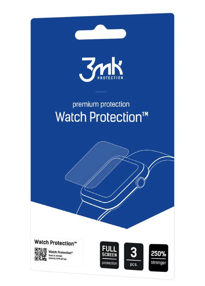3mk Watch Protection ARC Smartwatch Ekraanikaitse Kile for Garett Quantum Glow