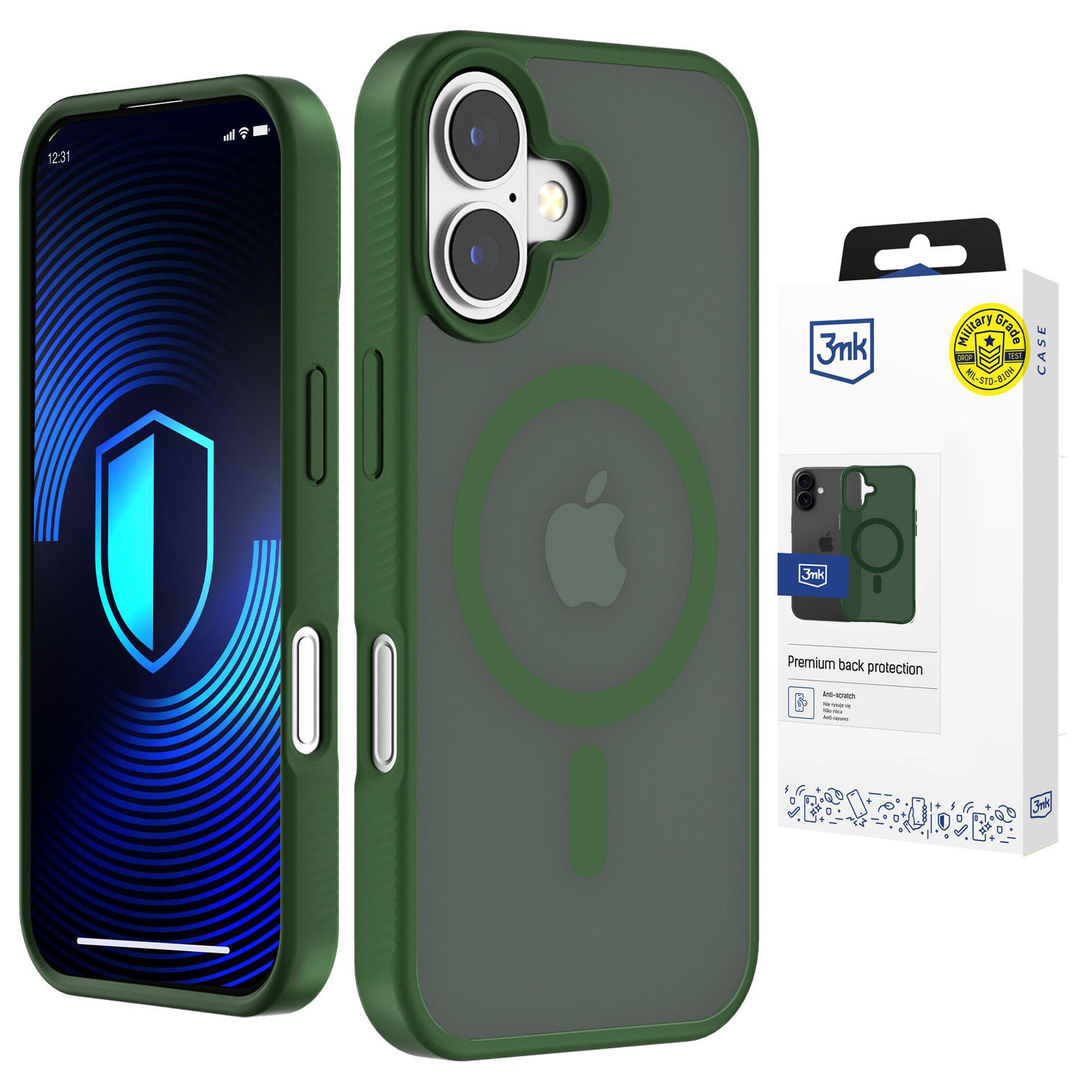 3mk Smoke MagCase for iPhone 16 Pro - roheline-Translucent