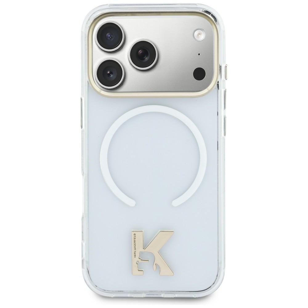 Karl Lagerfeld IML K Head Logo MagSafe Ümbris for iPhone Air - Clear
