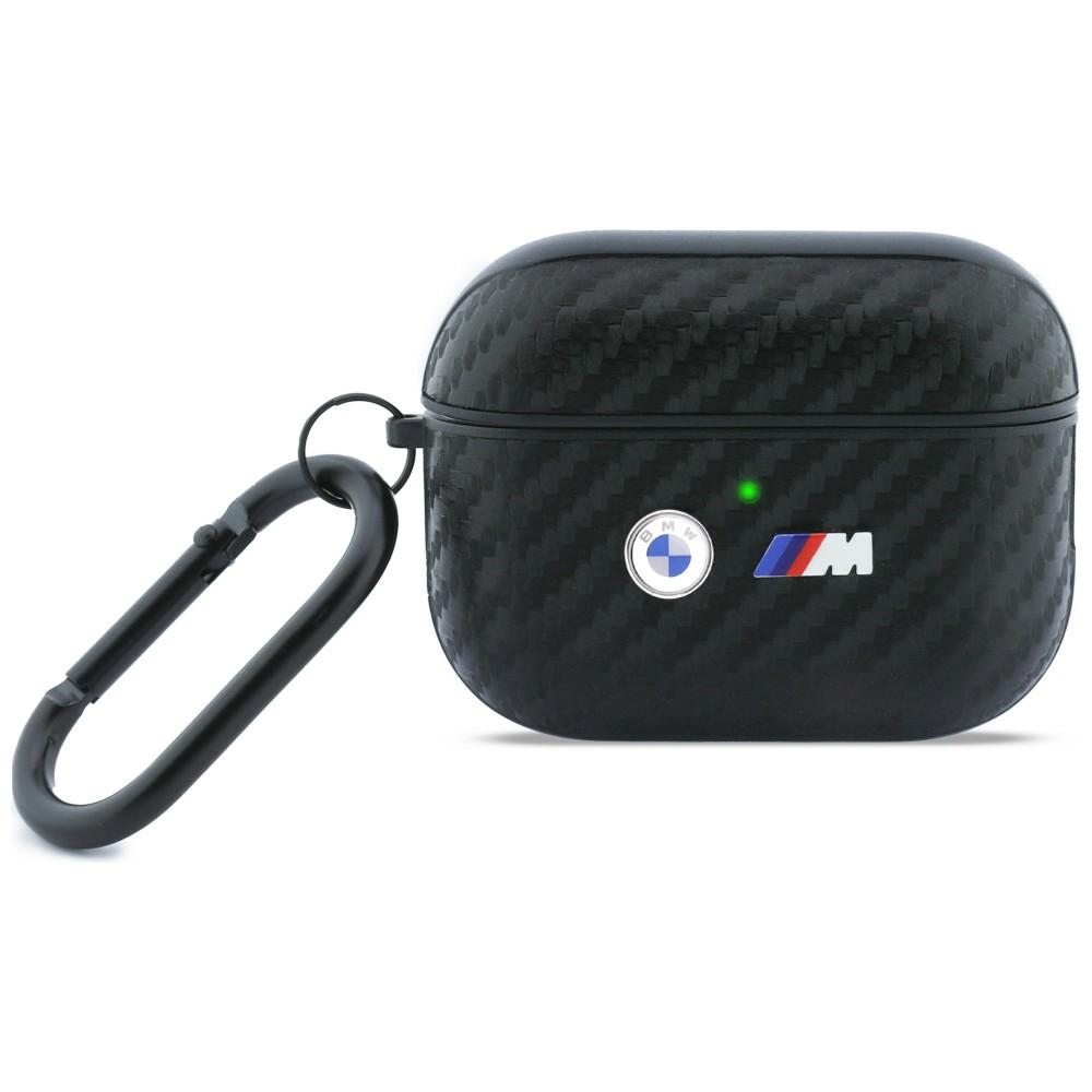 BMW Carbon Metal Logo Ümbris for AirPods Pro 3 - must