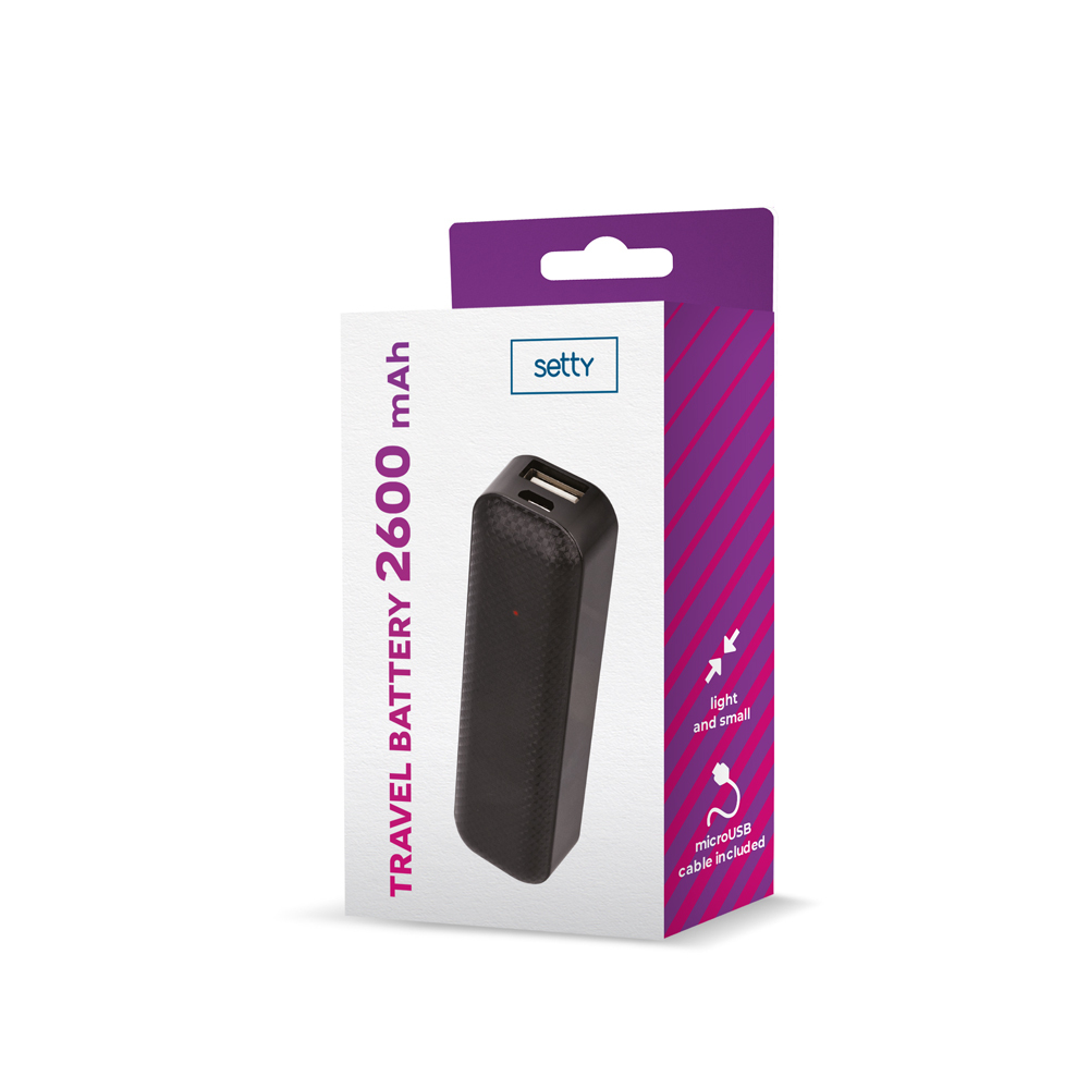 Setty akupank 2600 mAh mini must