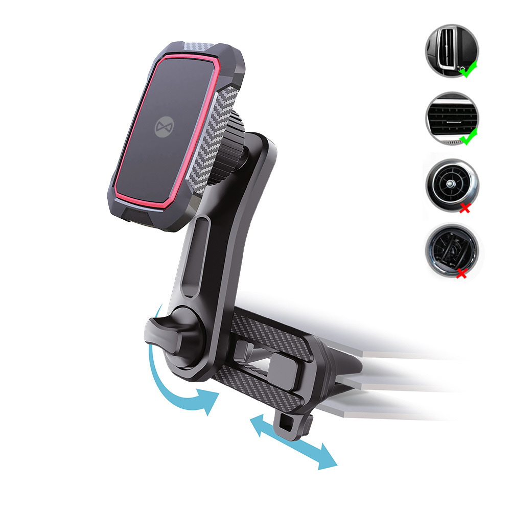 Forever autohoidik ventilatsiooniavaja MH-250 Multipoint magnetiline must