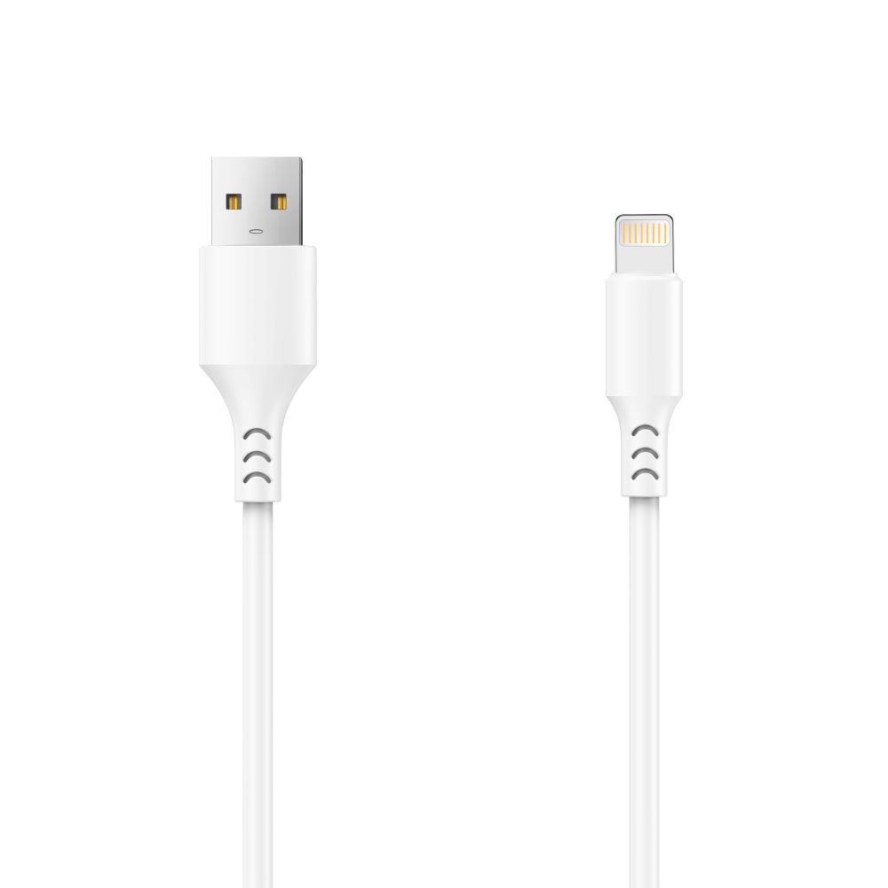 Setty kaabel USB - Lightning 3,0 m 2A valge UUSI