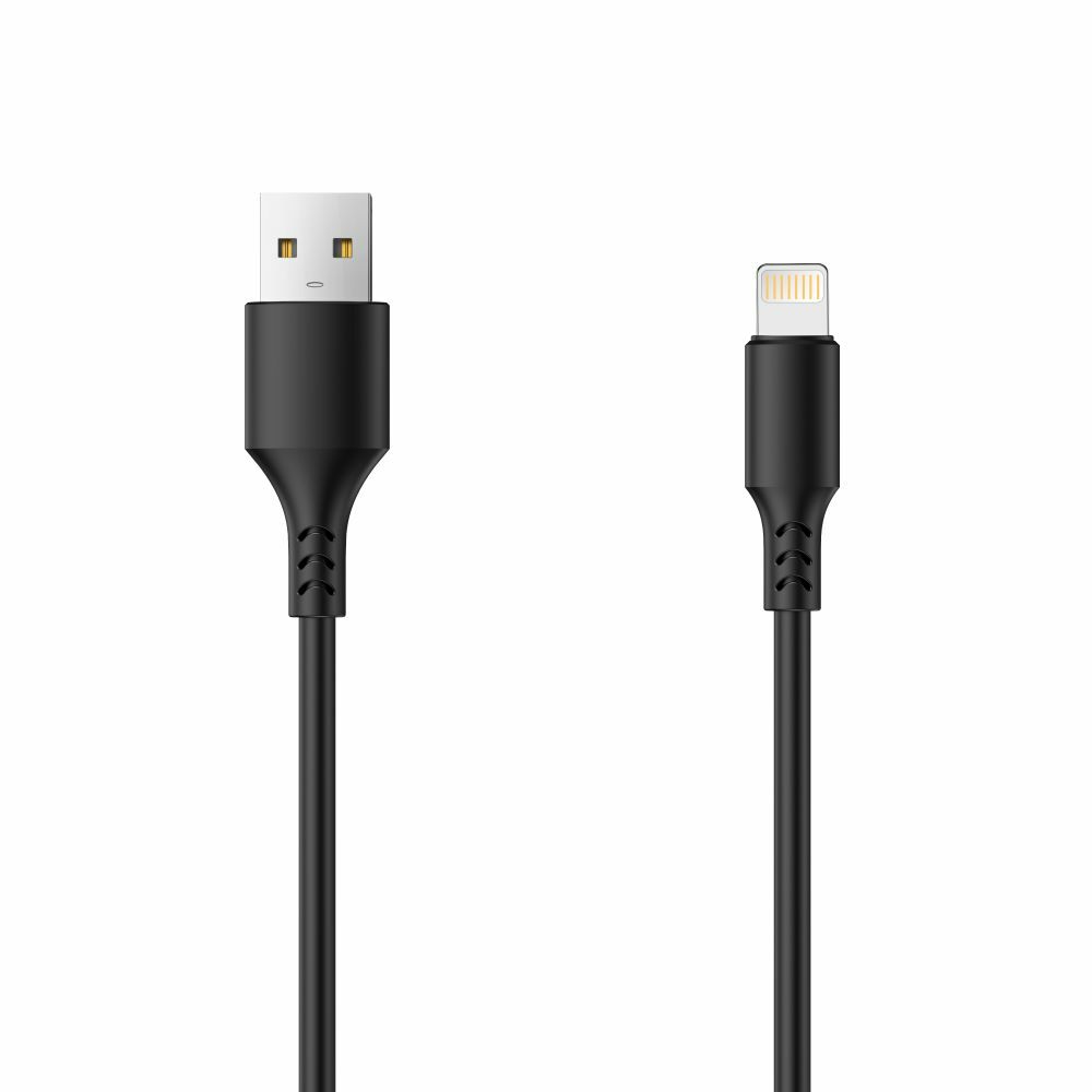 Setty kaabel USB - Lightning 3,0 m 2A must UUSI