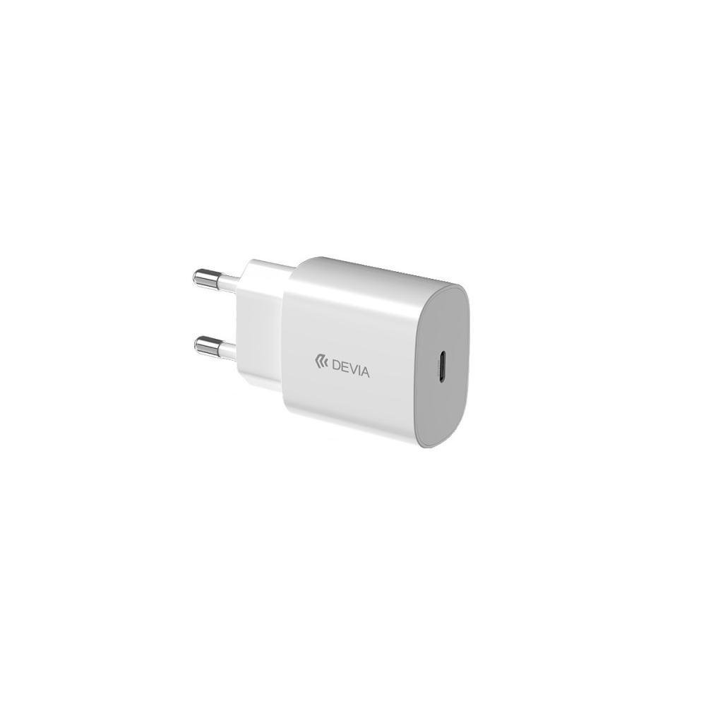 Devia seinalaadija Smart PD 25W 1x USB-C valge