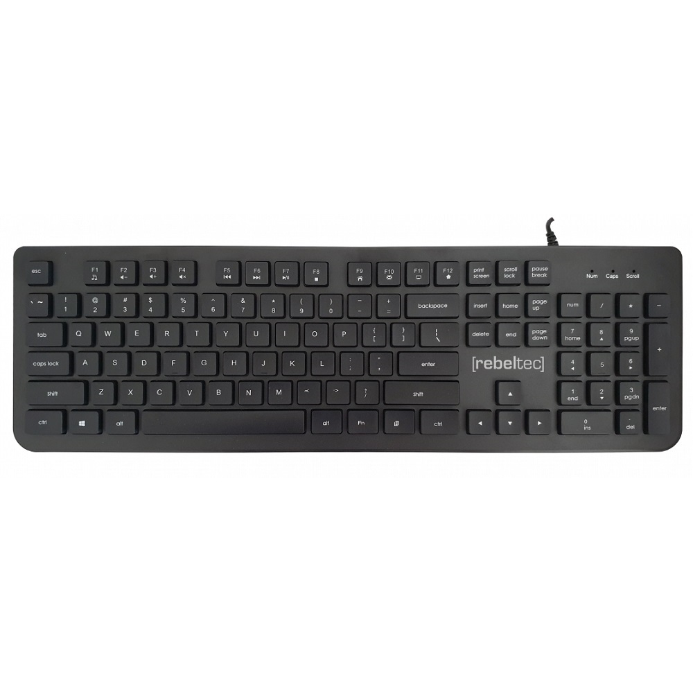 Rebeltec klaviatuur USB Solidero