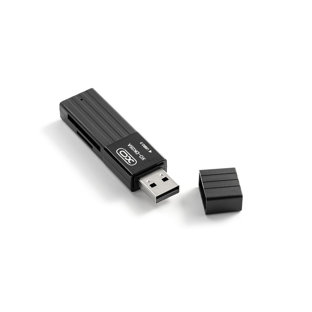 XO kaardilugeja 2 in 1 DK05A USB 2.0 must